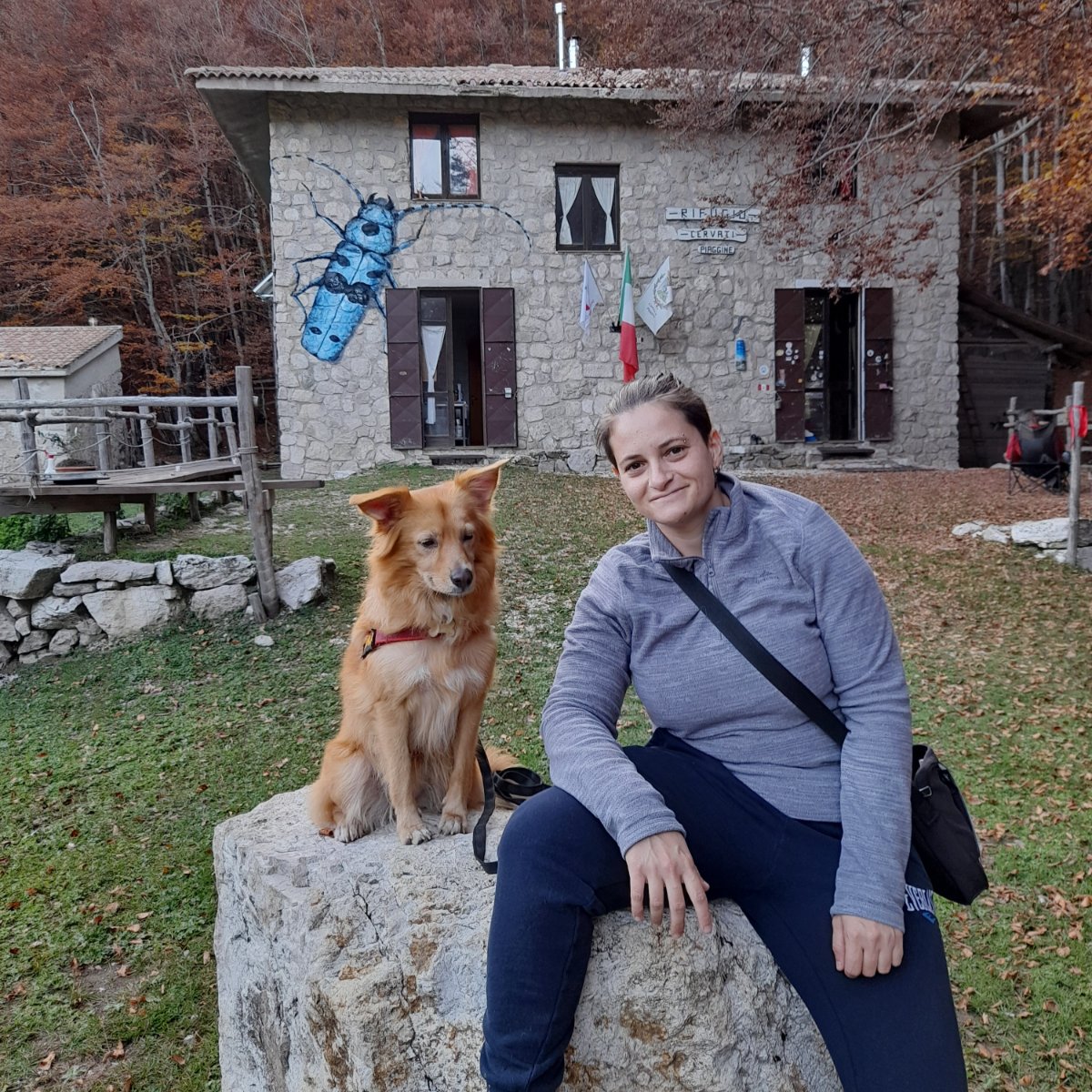 Al rifugio 😊